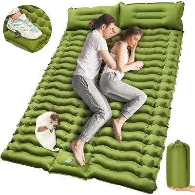 یک تخت کمپینگ معمولی چه نوع تشکی دارد؟